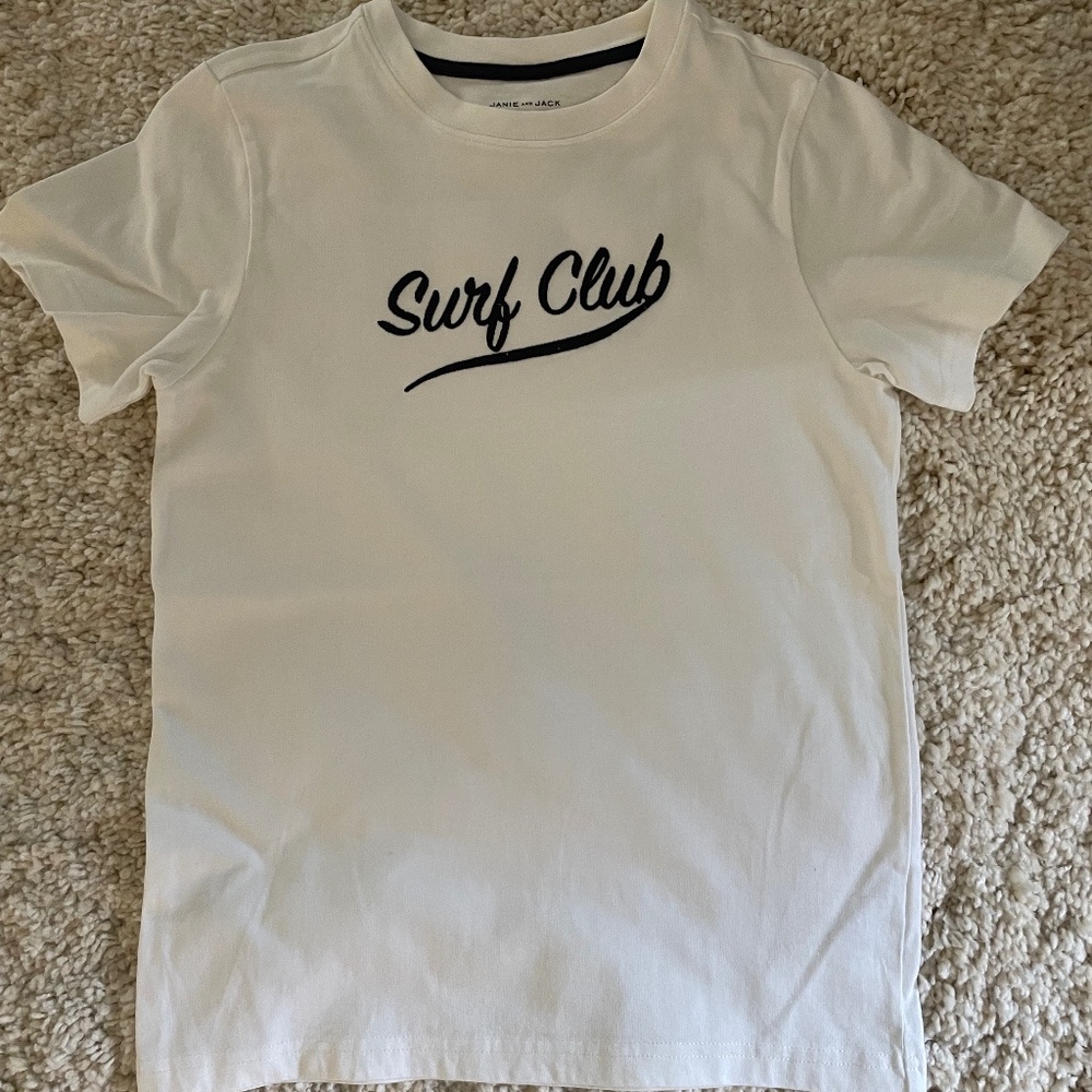Boys Janie & Jack surf t shirt